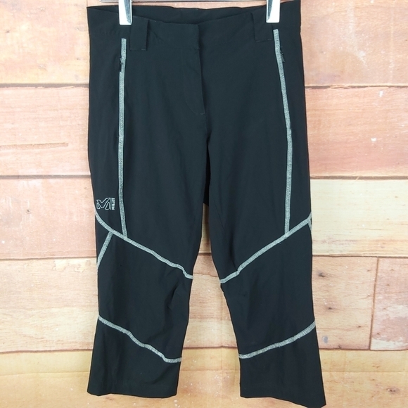 🍄3/50$🍄 Millet hiking running black capri - Picture 5 of 8